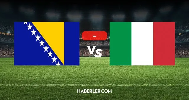 Bosna Hersek İtalya kaç kaç? MAÇ SONUCU! Bosna Hersek İtalya golleri kim attı, canlı maç anlatımı!