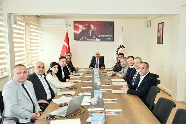 Çorum'da OSB Yönetim Kurulu Toplantısı yapıldı