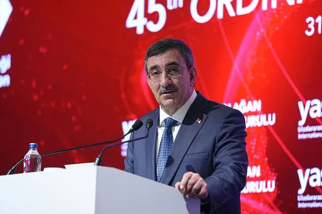 Cumhurbaşkanı Yardımcısı Yılmaz, YASED 45. Olağan Genel Kurulu