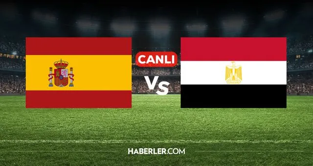 İspanya Mısır CANLI nereden izlenir? İspanya Mısır maçı hangi kanalda, nereden izlenir?