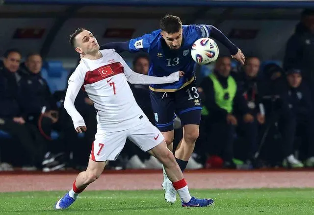 Kerem Aktürkoğlu, milli takımdaki 15. golünü kaydetti