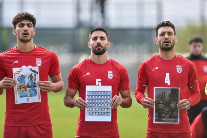 İran Milli Futbol Takımı, Savaşta Hayatını Kaybeden Çocukları Anma Seremonisiyle Maça Çıktı