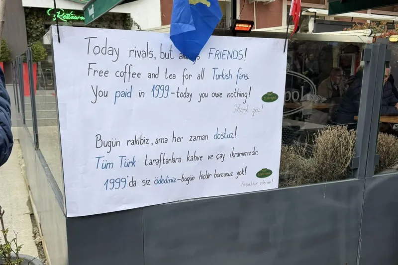 Kosova'da Türk halkını mest eden hareket