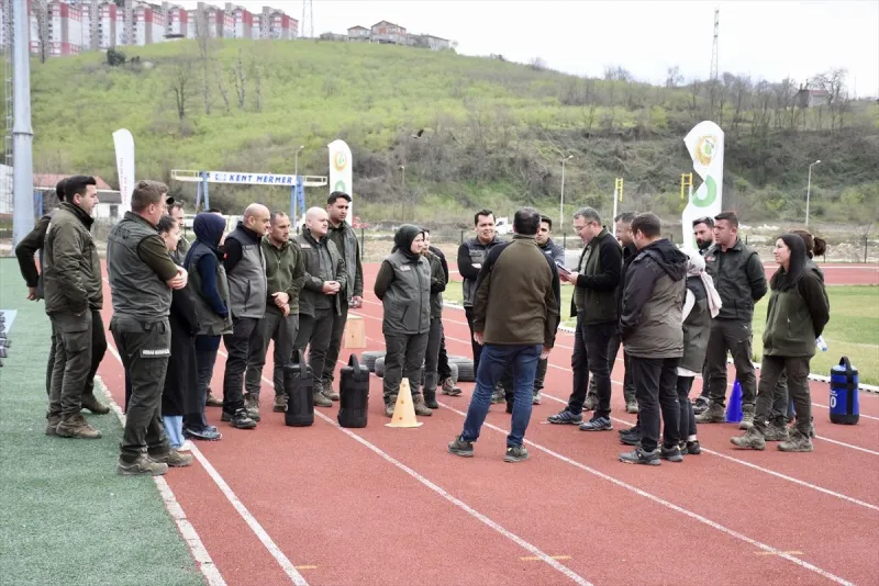 Ordu'da Türkiye Ormancılık Yarışmaları kapsamında bölge etabı yapıldı