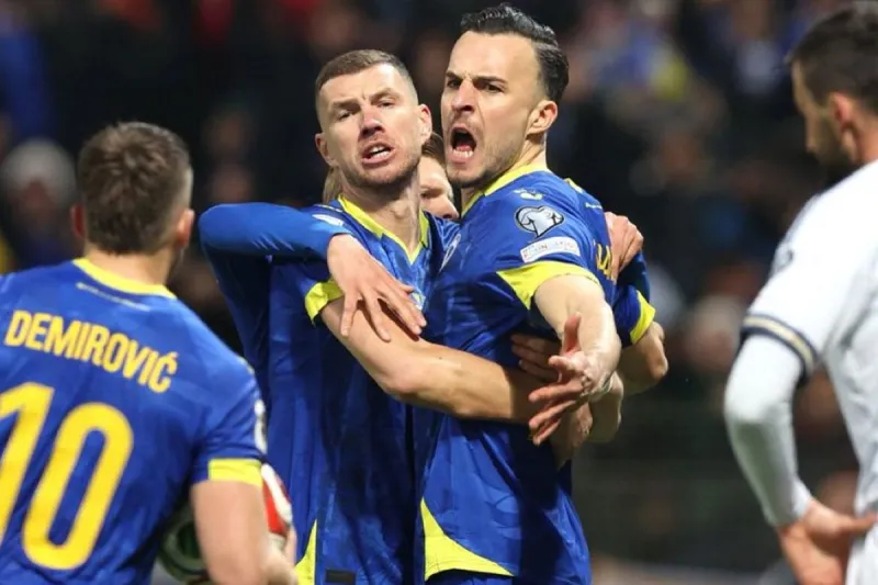 Penaltılarda muhteşem zafer! Edin Dzeko Dünya Kupası