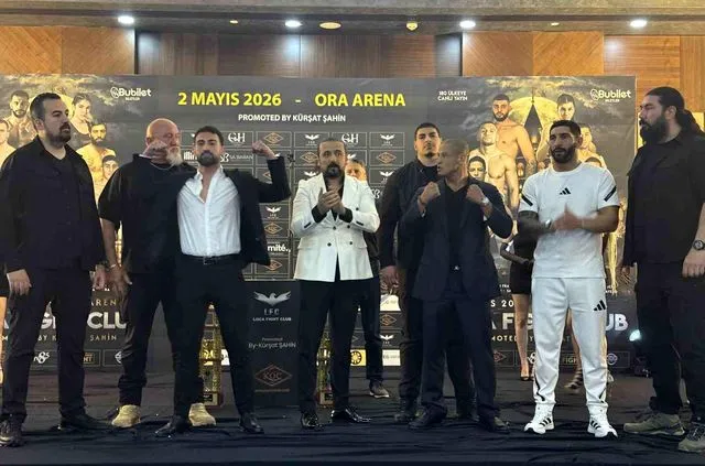 ORA Arena'daki boks gecesi öncesi tansiyon yükseldi